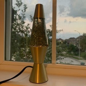 Gold Lava Lamp